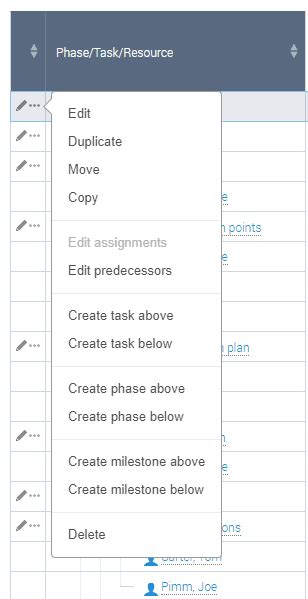 NetSuite Applications Suite - Creating a Phase, Task, or Milestone in ...