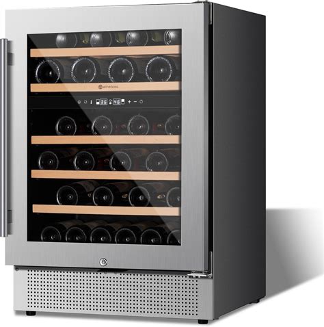 Amazon.com: BODEGA 24 Inch wine cooler,under counter wine fridge 52 ...