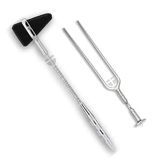 Taylor Reflex Knee Hammer with Tuning Fork 128Hz for Medical ...