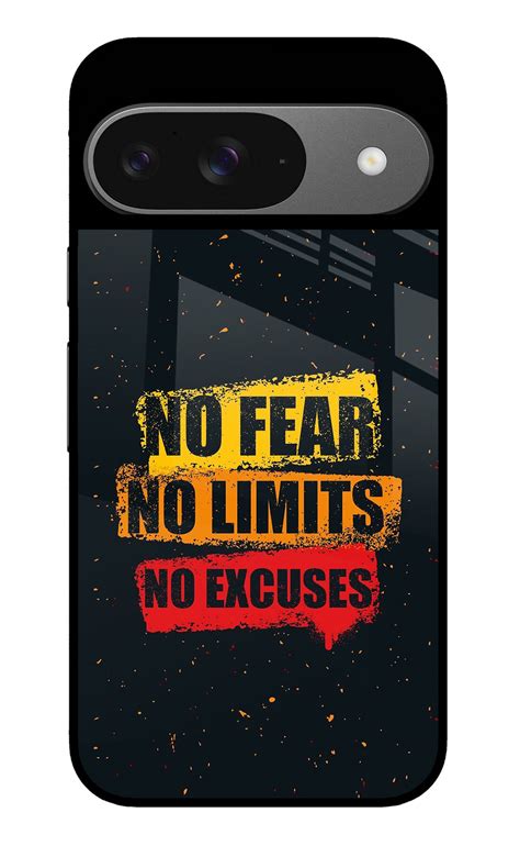 Buy Now No Fear No Limits No Excuse Glass Case for Google Pixel 9 ...