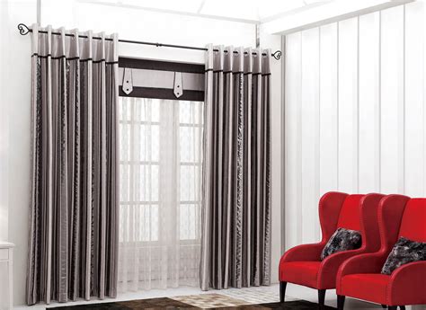 定制落地窗帘客厅暗纹提花新中式灰色拼接北欧现代简约卧室窗帘布-美间设计
