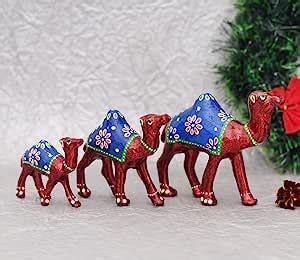JAIPUR ACE Handmade Camel Set of 3 Showpiece Figurine for Living Room ...