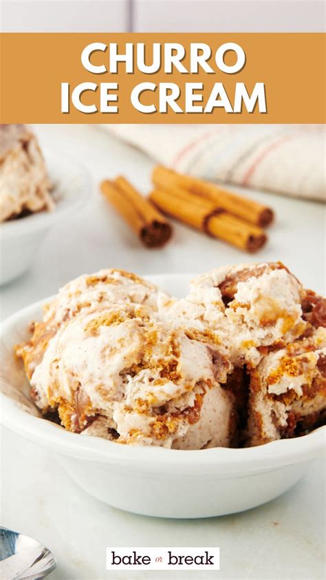 Churro Ice Cream | Bake or Break