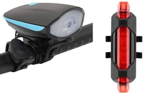 Buy Gadget Deals 2-in-1 Rechargeable Cycle Light and Horn with Cycle ...
