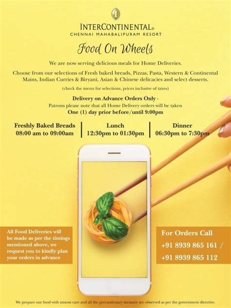 5-Star Hotels Have Started Food Delivery Services Across India. Now Du