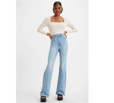 70's High Flare Women's Jeans - Light Wash | Levi's® US