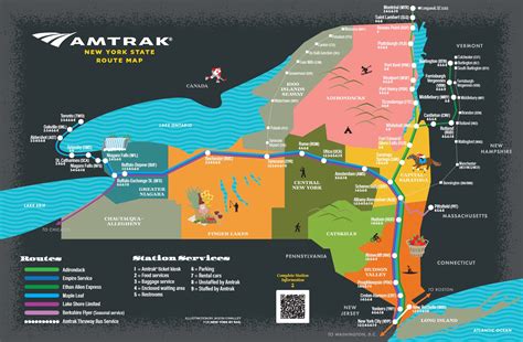 New York Train Map