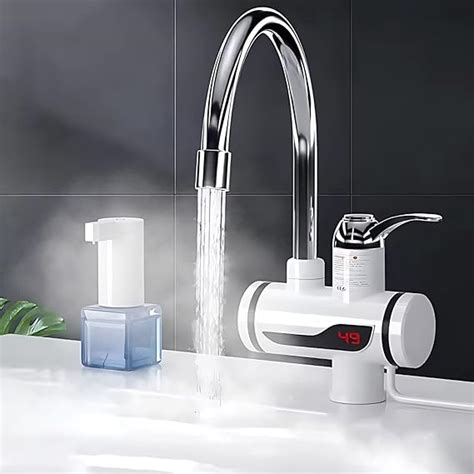 Buy Slince Instant Electric (3000W) Water Heater Faucet Tap Home ...
