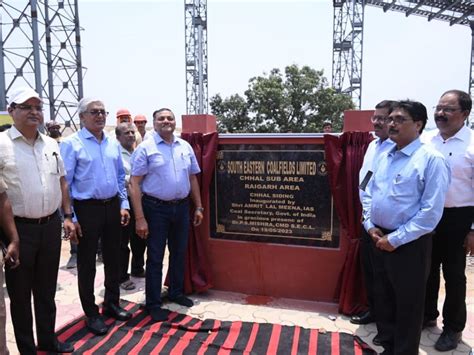 Secretary of COAL Ministry inaugurated Chaal siding and flagged off ...