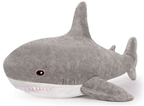 Buy MorisMos Shark Pillow Giant Stuffed Shark, Baby Shark Plush Toy ...
