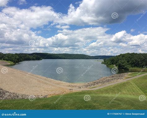 Summer Day at Whitney Point Reservoir Stock Image - Image of upstate ...