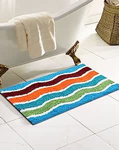 Buy DECORLY HOMES COLOURFUL COTTON DOOR/BATH MAT Online at Low Prices ...