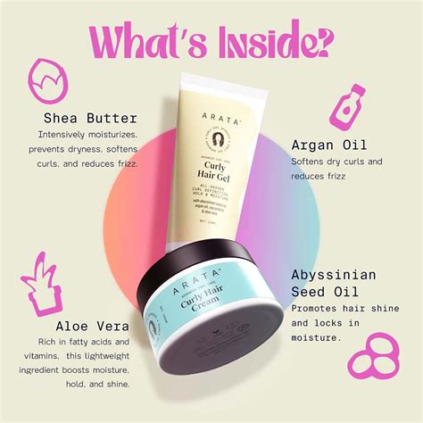 Buy Arata Advanced Curl Care Hair Cream & Curly Hair Gel — Vanity Wagon