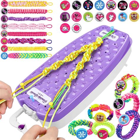 Amazon.com: Dpai Friendship Bracelet Making Kit for Girls,DIY Arts and ...