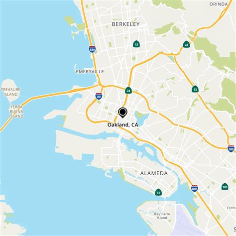 Mapas De Oakland California