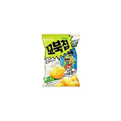 Orion Snack Korean Orion Turtle Chip Corn Soup Flavor - 2 Pack India | Ubuy