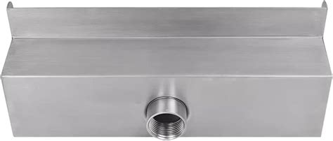 Buy YALEO Pool Fountain Stainless Steel Pool Waterfall, Waterfall ...