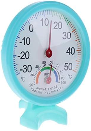 C2K Round Thermometer Humidity Meter Room Car Temperature Indoor ...