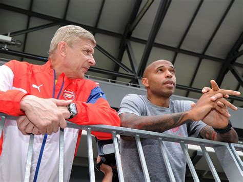 Thierry Henry begins coaching role at Arsenal, confirms Arsene Wenger ...