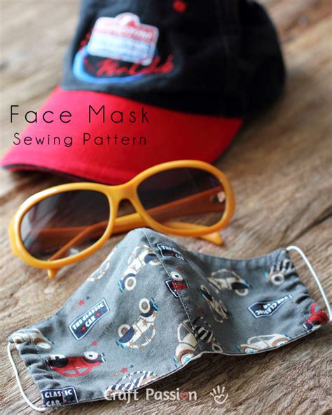 Image result for Face Mask Pattern Tutorial