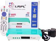 LRIPL HD MPEG-4 DD Free Set Top Box | USB & HDMI Port | Inbuilt Wifi ...
