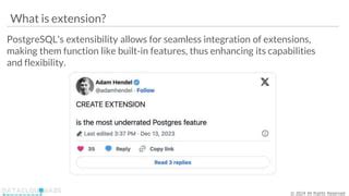 Image result for Postgres Extension Plug-In