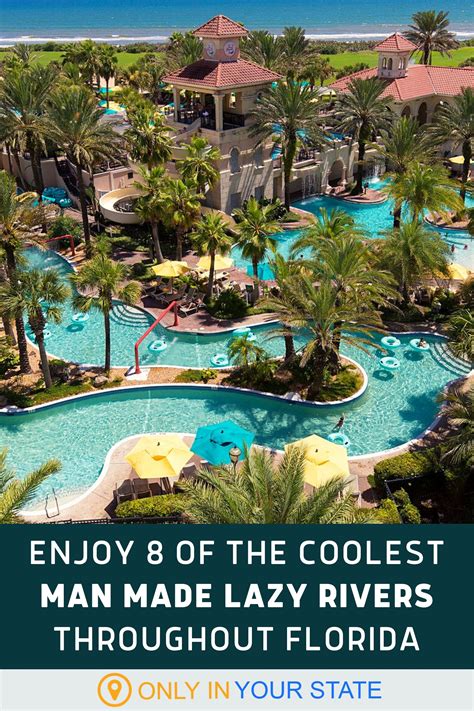 Check Out The 8 Best Man-Made Lazy Rivers In Florida | Florida resorts ...