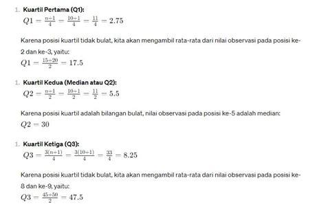 Contoh Soal Kuartil Data Tunggal: Panduan Lengkap dan Mudah Dipahami
