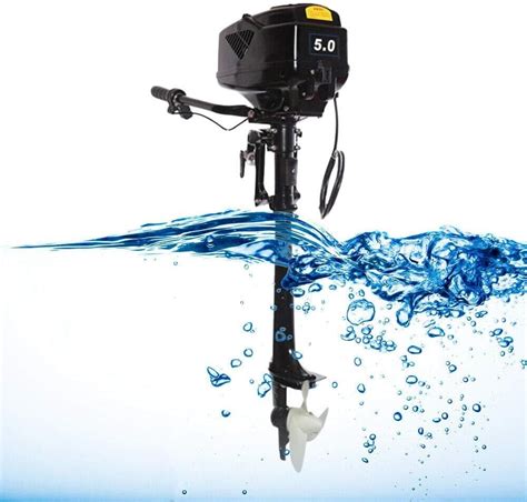 ZERNEIL 5HP Electric Outboard Motor Trolling Boat India | Ubuy