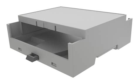 35.0507000.BL Italtronic | Italtronic DIN Rail Enclosure Enclosure Type ...