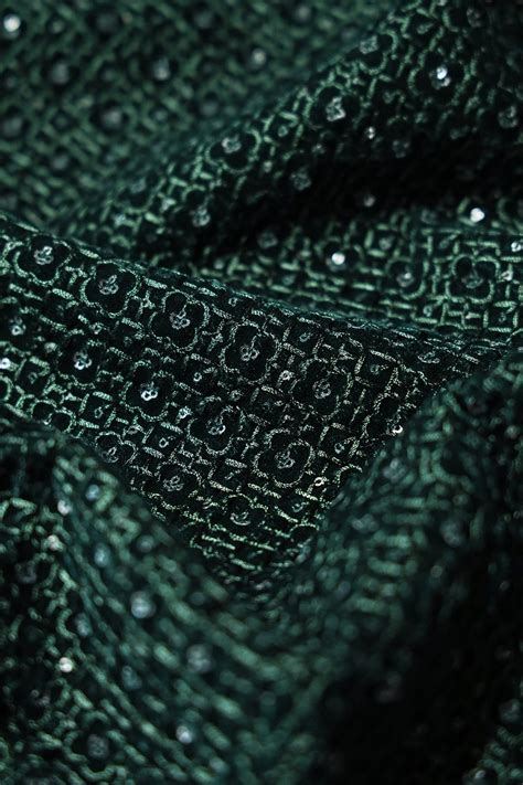 Embroidered Velvet Fabrics at Doeraa | Buy Embroidery Velvet Material ...