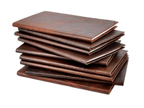 Leather Bound Notebooks transparent PNG - StickPNG