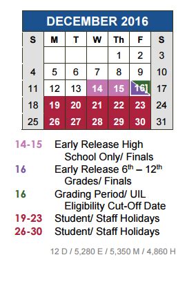 New El #5 - School District Instructional Calendar - Hays Cisd - 2016-2017