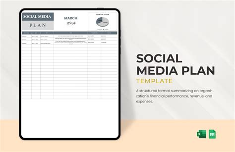 Free Media Plan Templates, Editable and Printable