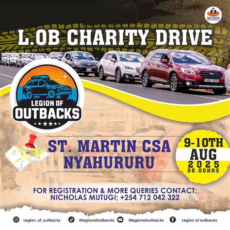 LEGION OF OUTBACKS 2025 CSR CHARITY DRIVE - NYAHURURU , Nyahururu ...