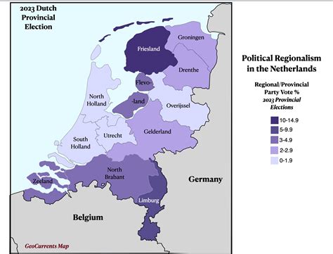 Netherlands Political Map Political And Administrative Map Of