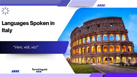 Explore Top Languages Spoken in Italy | TransLinguist