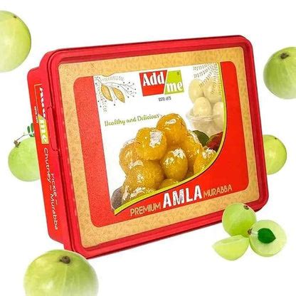 Premium Dry Amla Murabba With Kesar, Elaichi 1Kg, Naturally Sweet King ...