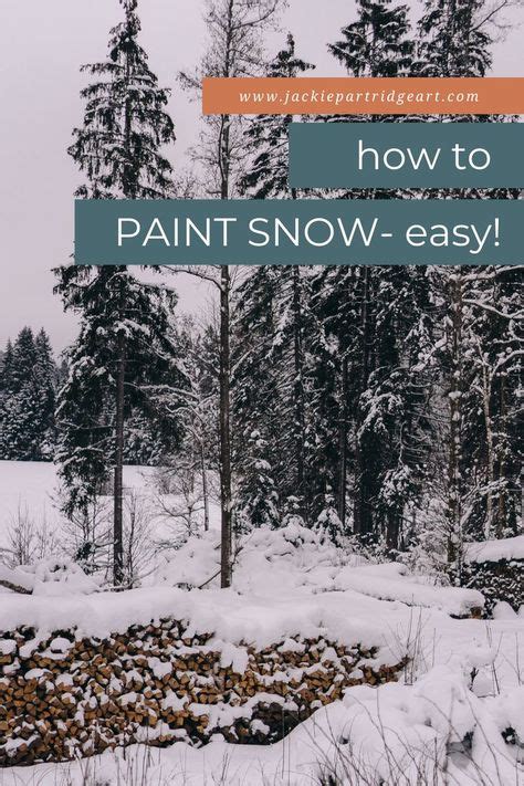 Image result for Easy Acrylic Winter Scene Tutorial