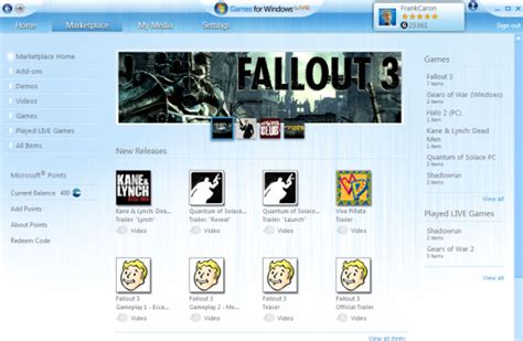 Games For Windows Live