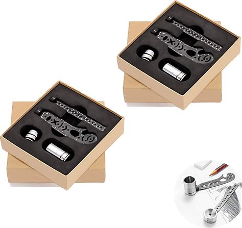 Versatile Drawing Tool Curved Metallic Ruler Mini | Ubuy India