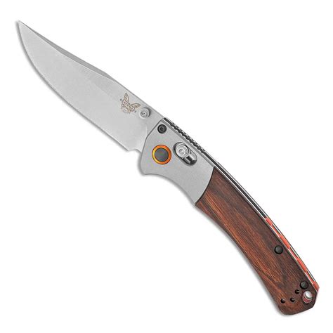 Benchmade Mini Crooked River Axis Lock Dymondwood Handles Satin Blade ...