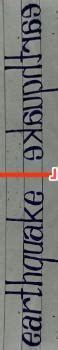 Q7. Due to lateral inversion, how the word 'EARTHQUAKE' will appear in ...