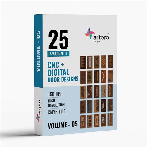 CNC + DIGITAL DOOR DESIGNS VOLUME-5 – ARTPRO DESIGNS INDIA