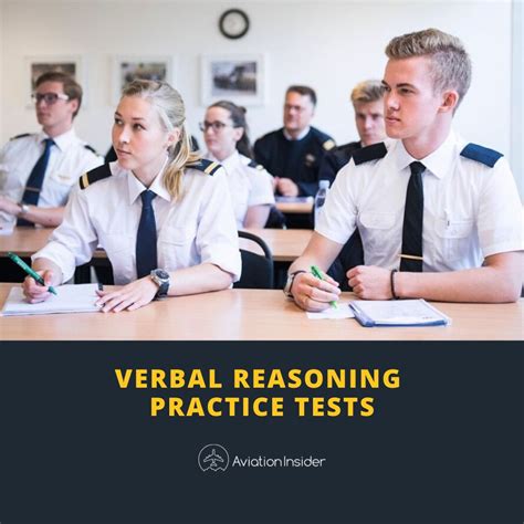 Verbal Reasoning Tests - Aviation Insider