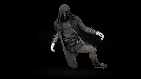 3D model Death with a sword VR / AR / low-poly | CGTrader