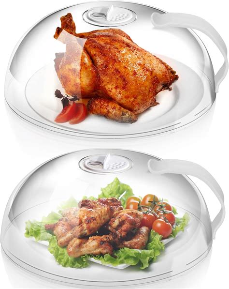 Amazon.com: LOPEZTEK Microwave Splatter Cover, Flippable Microwave ...