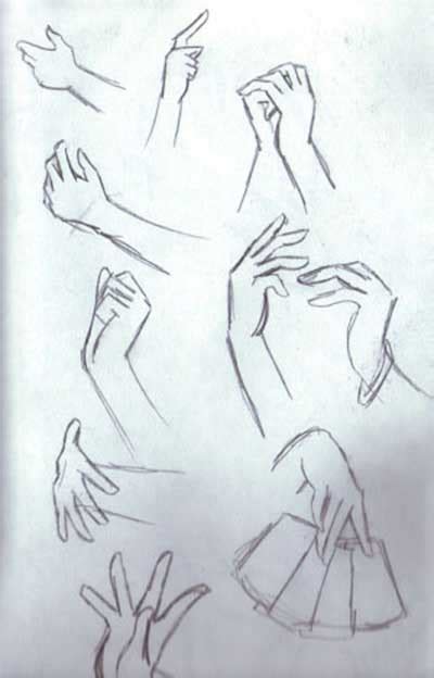 Image result for Anime Hand Tutorial