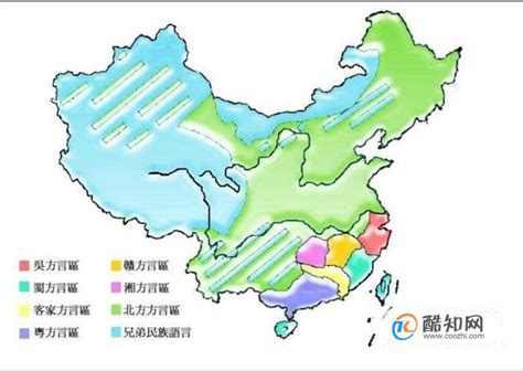 中国的方言分区及每种方言区的特点_酷知经验网