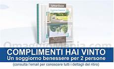 soggiorno benessere smartbox vinci soggiorno benessere smartbox con coop omaggiomania soggiorno benessere smartbox vinci soggiorno benessere smartbox con coop omaggiomania